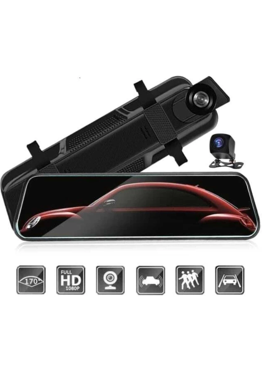 Dokunmantik Hıgh Tech Ekran Araç Içi Çift Kamera Gece Görüşlü Araç Kamera